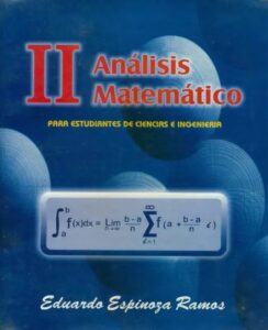 Análisis Matemático 2 Eduardo Espinoza Ramos pdf